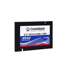 Consistent SSD Hard Drive 512GB SATA
