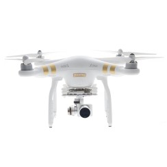 Dji Phantom 3 Professional Smart Drone with 4K Camera, White, A+