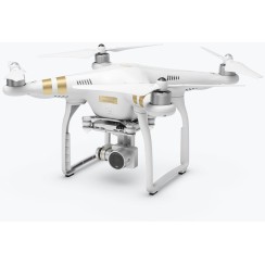 Dji Phantom 3 Professional Smart Drone with 4K Camera, White, A+