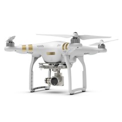 Dji Phantom 3 Professional Smart Drone with 4K Camera, White, A+