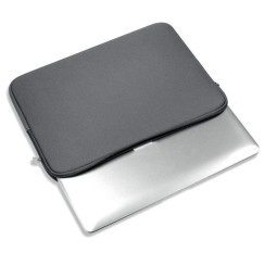 Grey Neoprene Case for 14" Laptops