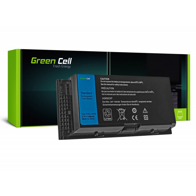 Green Cell Battery for Dell Precision M4600 M4700 M4800 M6600 M6700 / 11.1V 4400mAh