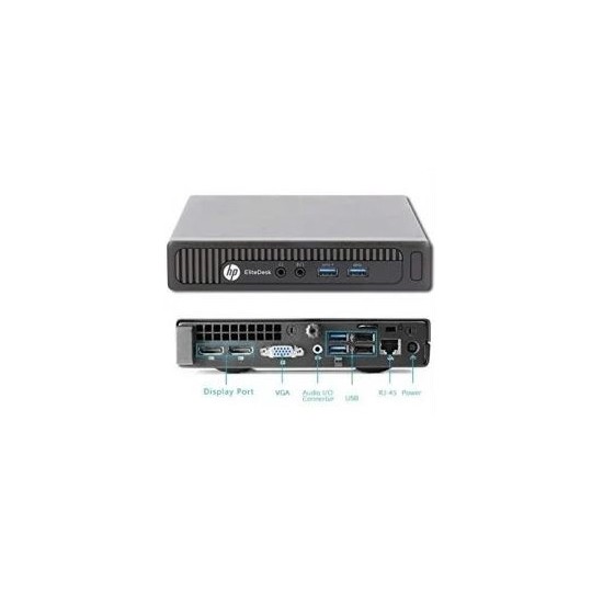HP EliteDesk 800 G1 Mini i5, 8GB, SSD 180GB, WiFi A+