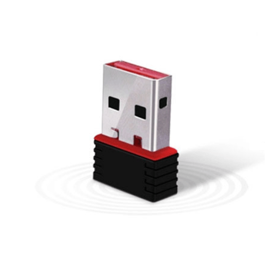 Adaptador WiFi USB inalámbrico 2.4G, WLAN, USB 2.0, WiFi receiver for Tablet/PC/TV, A+