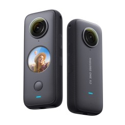 Insta360 One X2 Pocket Sports Camera, ActionCam 5.7K 360° waterproof touchscreen, A+
