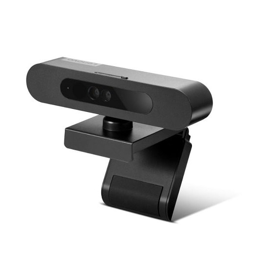 Lenovo 500 FHD Webcam, Black, A+