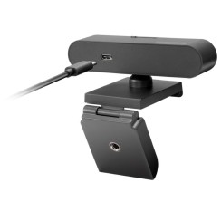 Lenovo 500 FHD Webcam, Black, A+
