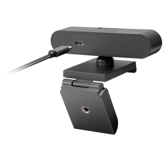 Lenovo 500 FHD Webcam, Black, A+