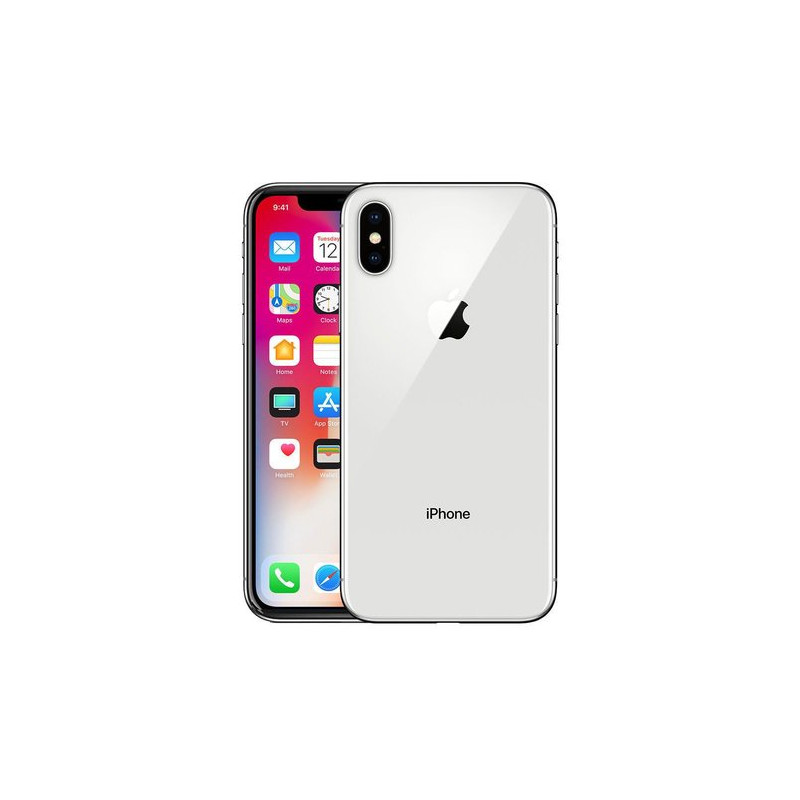 Apple iPhone X 256GB, Silver, A+