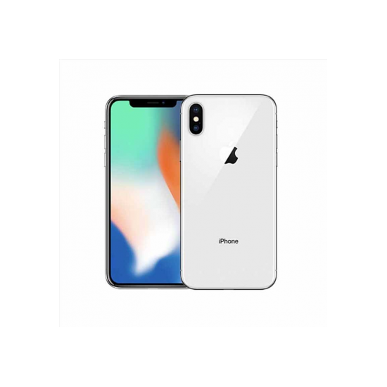 Apple iPhone X 256GB, Silver, A+