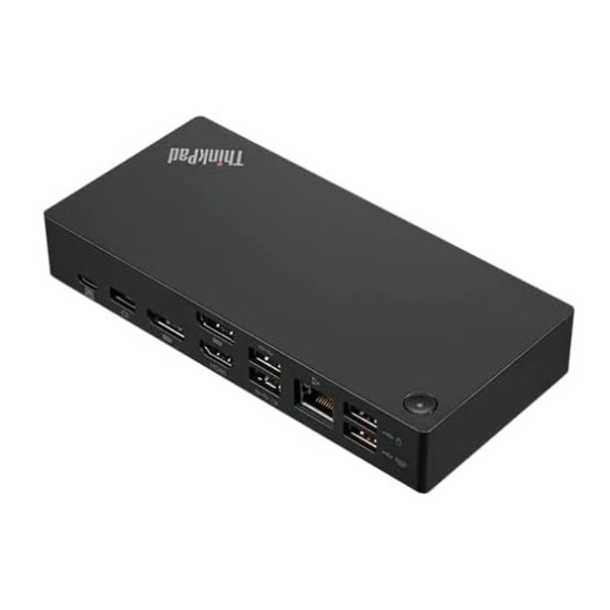 Lenovo Thinkpad USB-C Gen. 2 Dock (40AS), A+ + Charger Included