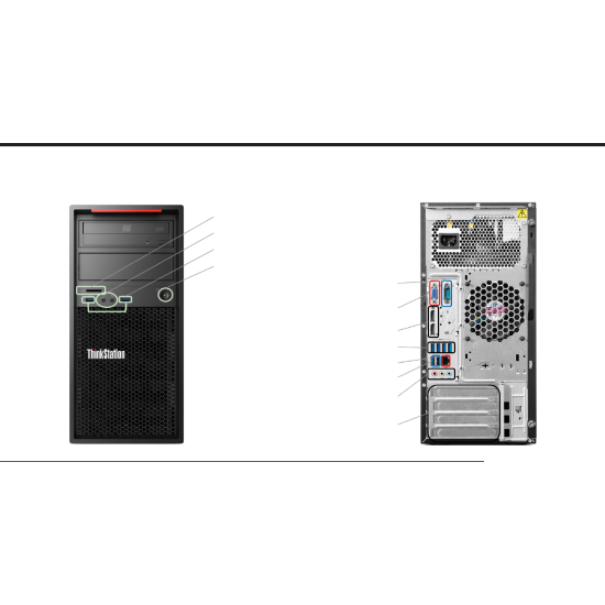Lenovo ThinkStation P300 MT : Xeon E3-1231 v3 - 16GB - Quadro K620