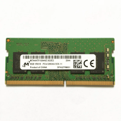 Micron 8GB DDR4 SODIMM RAM 1Rx16 PC4-3200AA-SCO-11 3200 MHz, 1.2 V, 260 pins, Km0