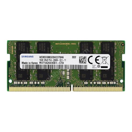 RAM Memory Samsung 16GB DDR4 PC4 SODIMM 1.2V 2666MHz (M471A2K43CB1-CTD), A+