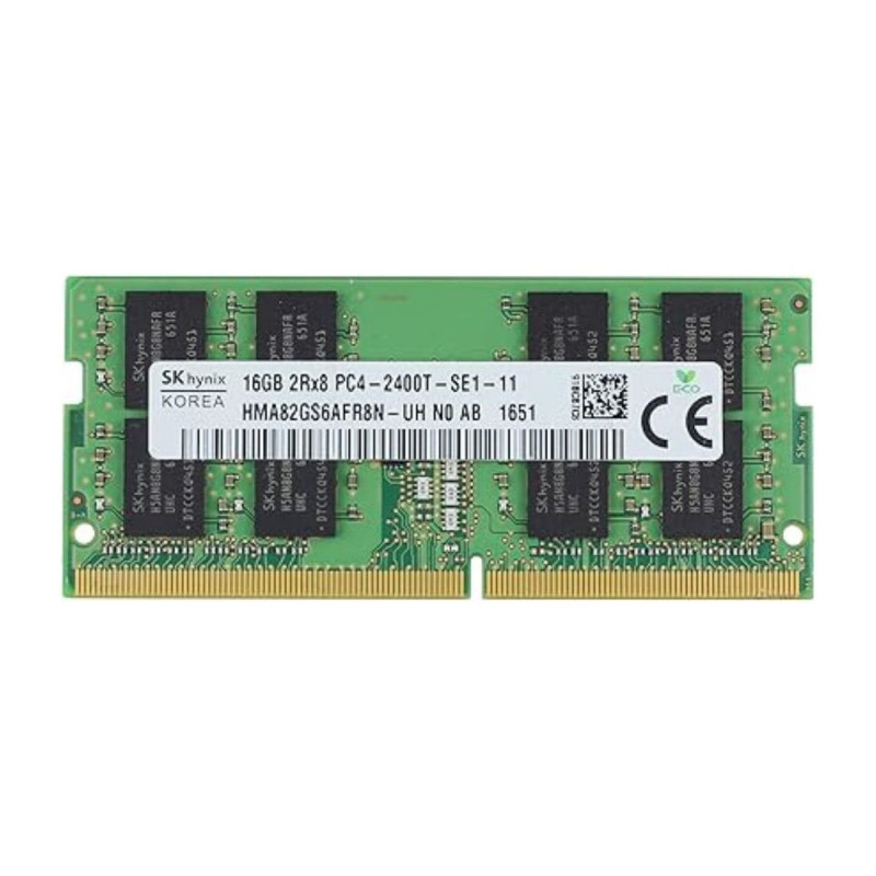SK Hynix RAM Memory 16GB DDR4 PC4 SODIMM 1.2V 2666MHz (HMA82GS6AFR8N-UH), A+