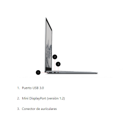 Microsoft Surface Laptop 1 i7 8GB 256GB Touch 13.5" Silver