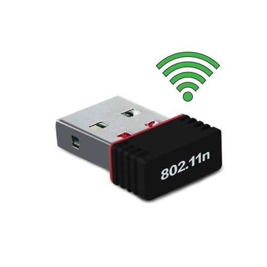 Mini USB WiFi Adapter AC 150Mbps 2.4GHz USB 2.0
