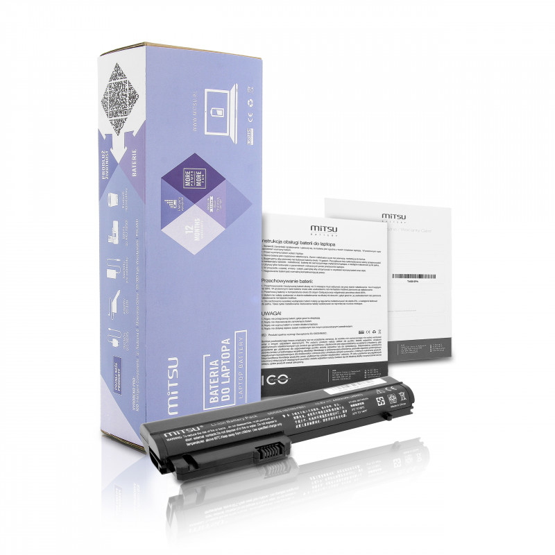 Mitsu Battery for HP 2400, 2510p, nc2400 / 10.8V (11.1V) 4400 mAh