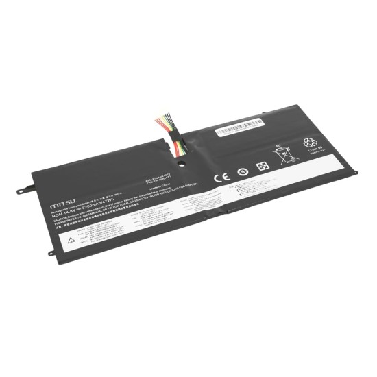 Mitsu Battery for Lenovo Thinkpad X1 Carbon 14.8 V (14.4 V) 3200 mAh (47 Wh)