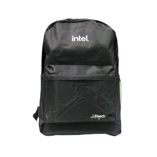 Mochila Intel Lifetech Backpack Education for 15.6" Laptop, Black, New