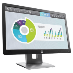 Monitor HP EliteDisplay E202 20" HD+ A+ - Ergonomics and Connectivity