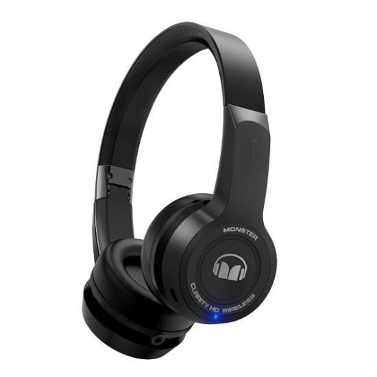 Monster Clarity HD On-Ear Bluetooth - 137108-00, Black, A+