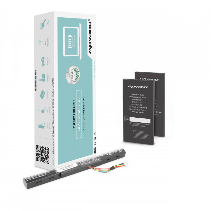 Movano Battery for Acer Aspire E5-475, E5-575 / 14.6V 2200 mAh