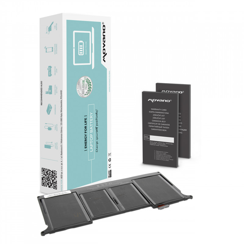 Movano Battery for Apple MacBook Air 11" - A1370 / 7.3V 5200 mAh