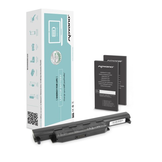 Movano Battery for Asus A55, K45, K55 / 10.8V (11.1V) 4400 mAh