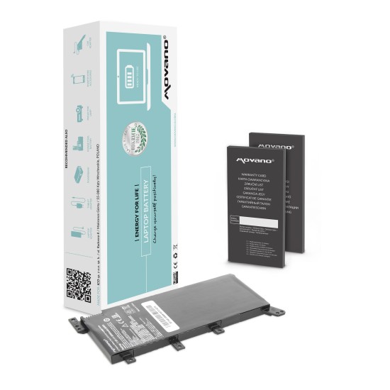 Movano Battery for Asus A555, F555, K555 / 7.6V (7.4V) 5000 mAh