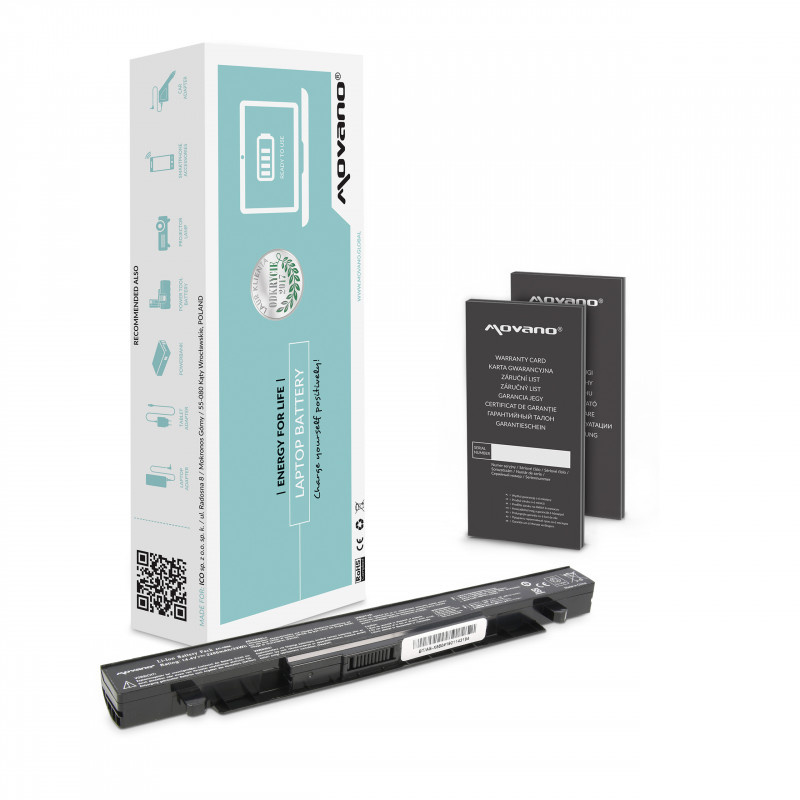 Movano Battery for Asus X550, A450, F450, K550 / 14.4V (14.8V) 2200 mAh
