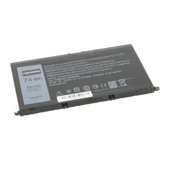 Movano Battery for Dell Inspiron 15 (7557), 15 (7559) - 6600mAh / 11.1V (10.8V) 6600 mAh