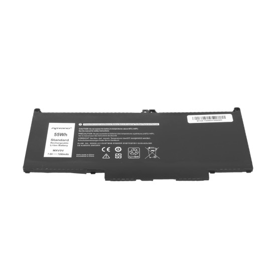 Movano Battery for Dell Latitude 5300, 5310, 7300 (7200 mAh) 7.6V