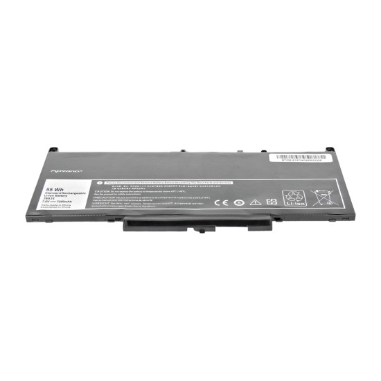 Movano Battery for Dell Latitude E7270, E7470 / 7.6V (7.4V) 7200 mAh