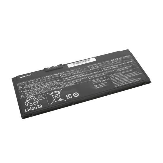 Movano Battery for Fujitsu LifeBook U758 / 14.4V (14.8V) 3490 mAh