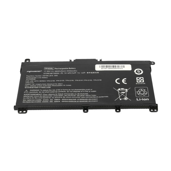 Movano Battery for HP 14-BP, Pavilion 14 15 / 11.55V 3400 mAh