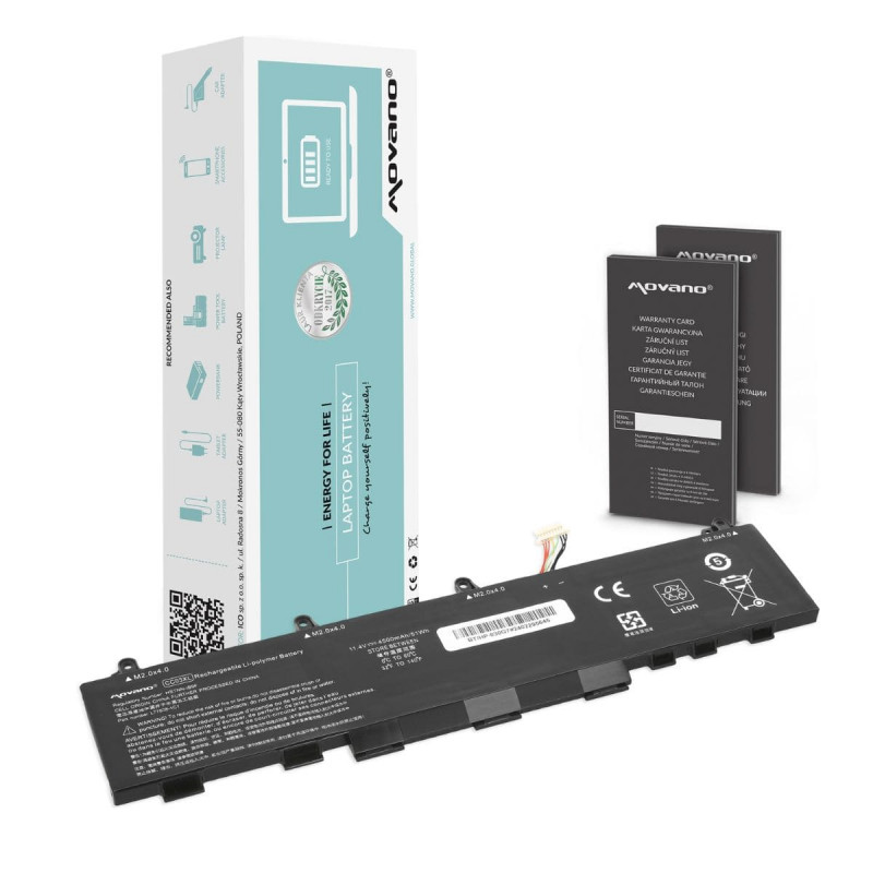 Movano Battery HP EliteBook 830 840 845 ProBook ZBook | 15.4V 4500mAh