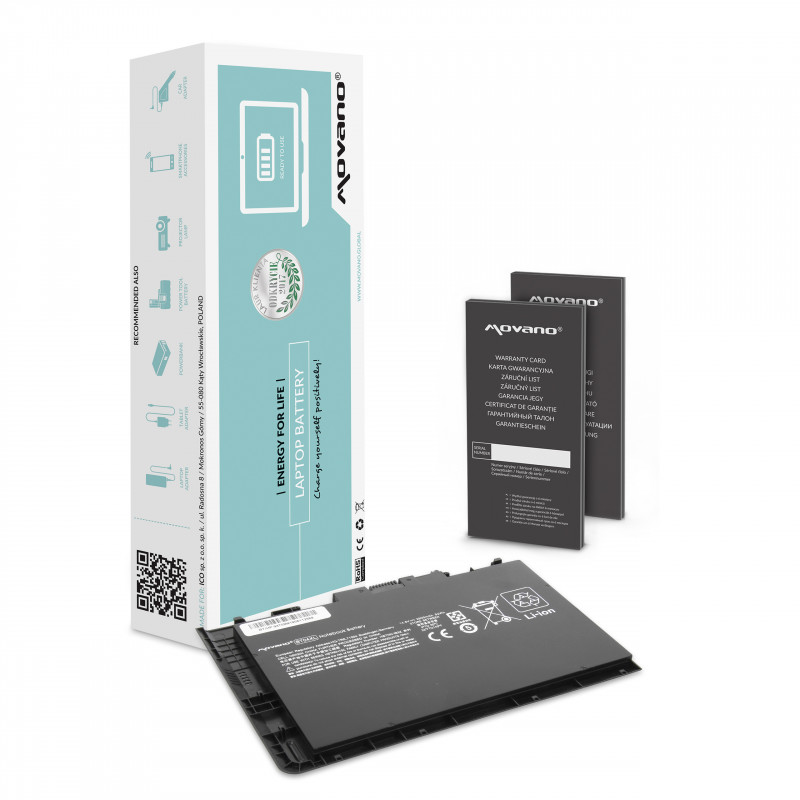 Movano Battery for HP EliteBook Folio 9470m / 14.8V (14.4V) 3500 mAh