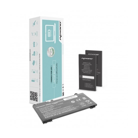 Movano Batería para HP ProBook 430, 450 G6 (3500 mAh) 11.55V