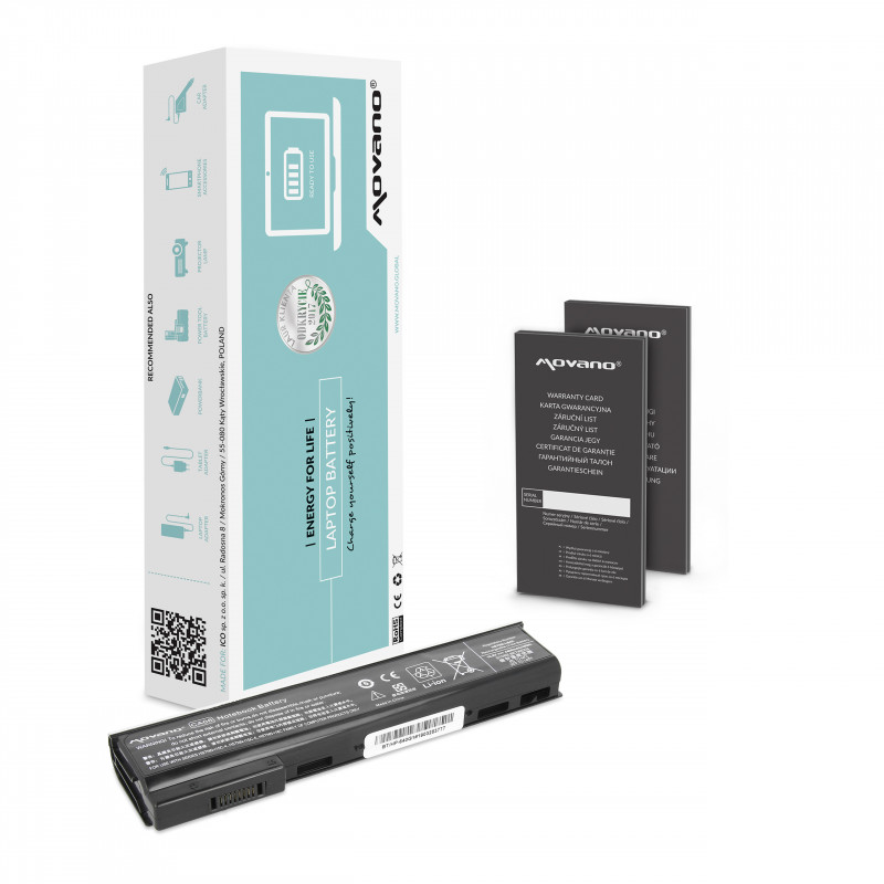 Movano Battery for HP ProBook 640 G0, G1 / 10.8V (11.1V) 4400 mAh