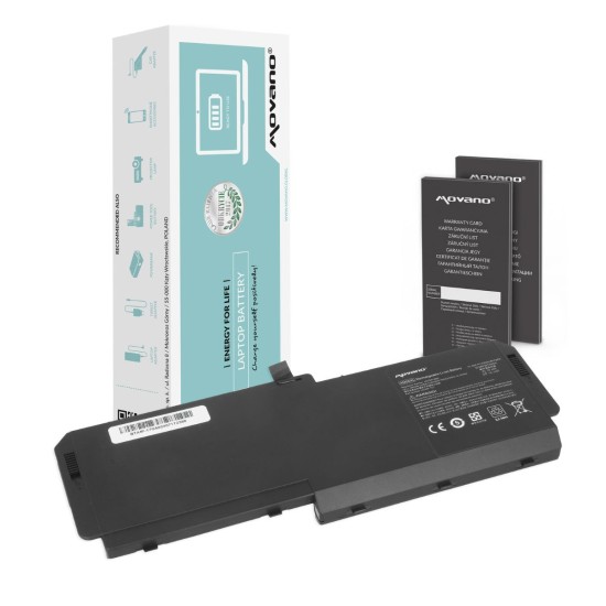 Movano Batería para HP ZBook 17 G5, G6 (6200 mAh) 11.55V