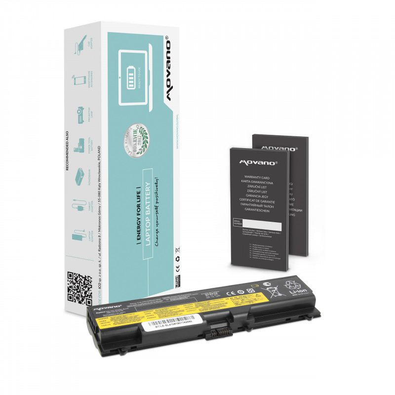 Movano Battery for Lenovo E40, E50, SL410, SL510 / 10.8V (11.1V) 4400 mAh