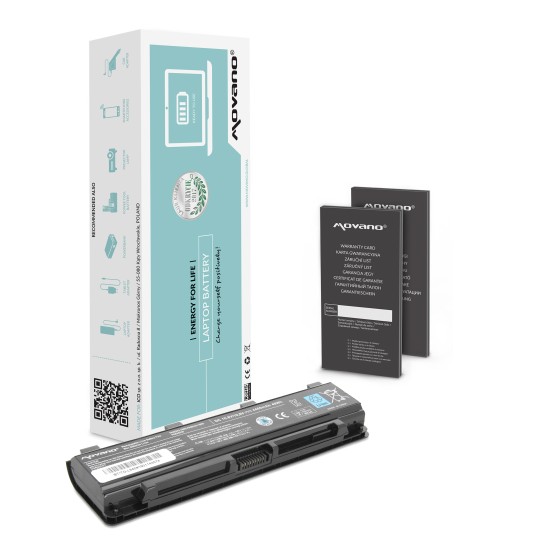 Movano Battery for Toshiba C850, L800, S855 / 10.8V (11.1V) 4400 mAh