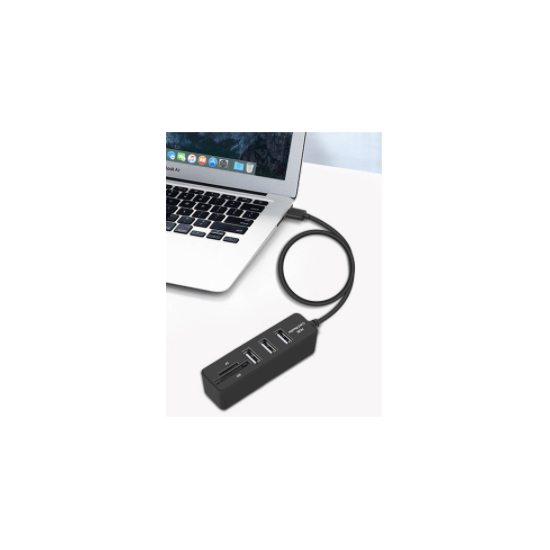 Multipurpose USB 3.0 Hub and Micro SD and SD (HC) Card Reader