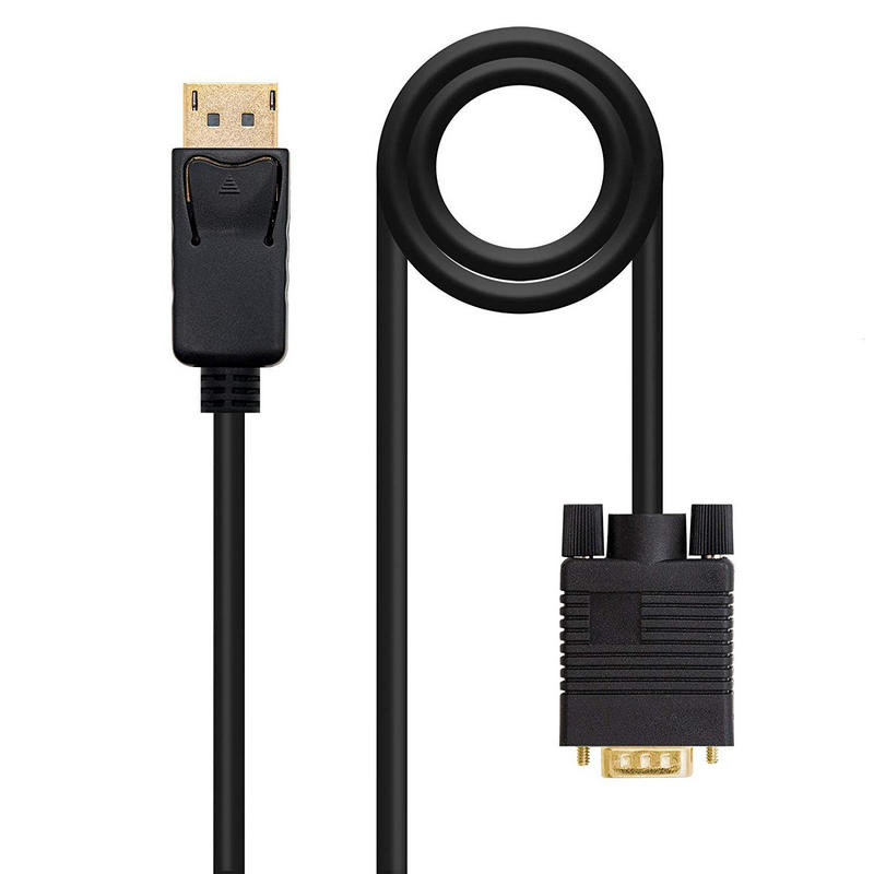 Nanocable DisplayPort to VGA Converter 2M M/M Black
