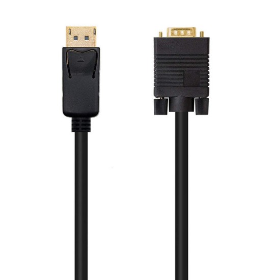Nanocable DisplayPort to VGA Converter 2M M/M Black