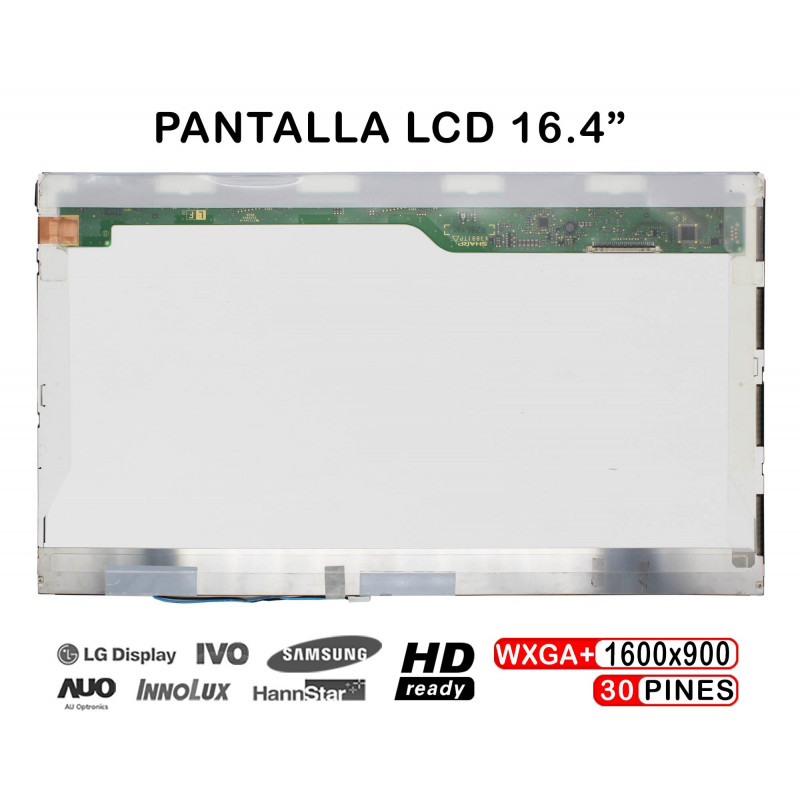 PANTALLA LCD DE 16.4" FOR LAPTOP LQ164D1LD4A SHARP ONLY