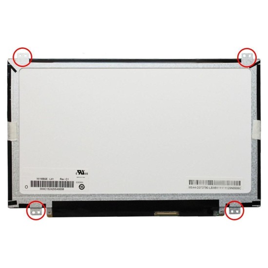 PANTALLA LED DE 11.6" FOR LAPTOP N116BGE-L41 N116BGE-L42 B116XW03 V.2