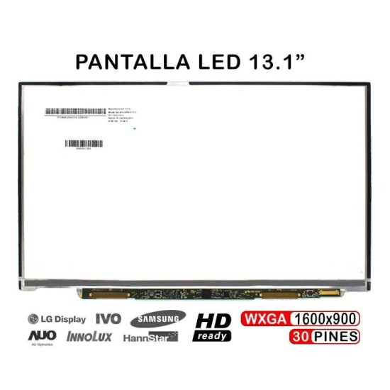PANTALLA LED DE 13.1" FOR SONY VAIO VPC-Z SERIES LAPTOP B131RW02 V.0