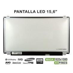 PANTALLA LED DE 15.6" PARA PORTÁTIL LP156WF4 40 PINS FHD